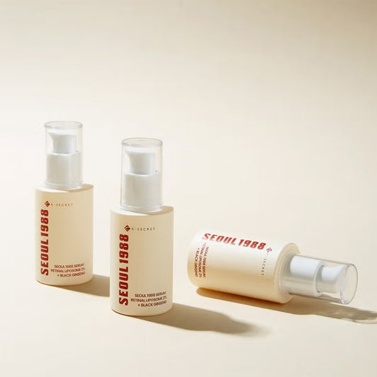 KSECRET - Seoul 1988 Retinal Liposome 2% + Black Ginseng Serum 30ML | Suero antiedad y reafirmante con retinal