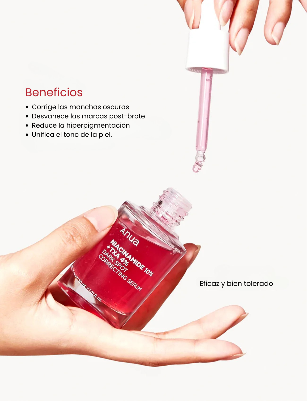 ANUA - Niacinamide 10% + TXA 4% Serum 30 ML | Suero antimanchas