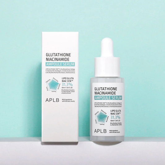 APLB - Glutathione Niacinamide Ampoule Serum 40 ML | Suero hidratante e iluminador
