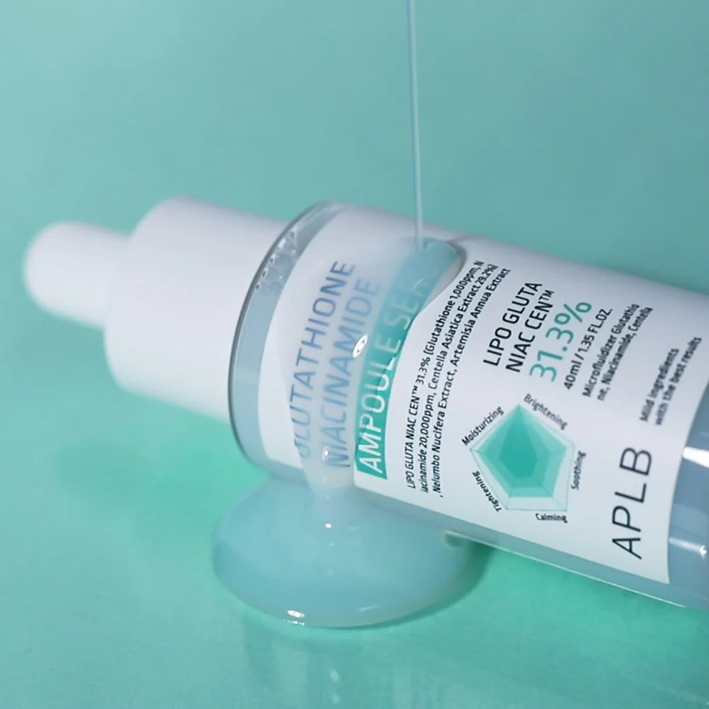 APLB - Glutathione Niacinamide Ampoule Serum 40 ML | Suero hidratante e iluminador