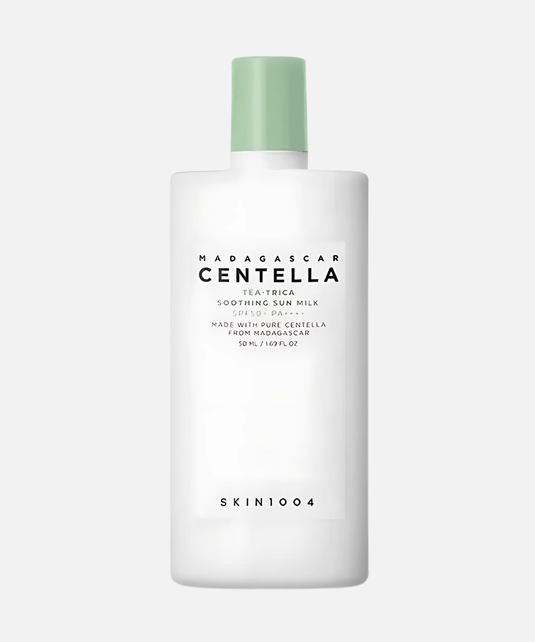 SKIN1004 - Madagascar Centella Tea-Trica Soothing Sun Milk SP50+ PA++++ 50 ML | Protector solar calmante