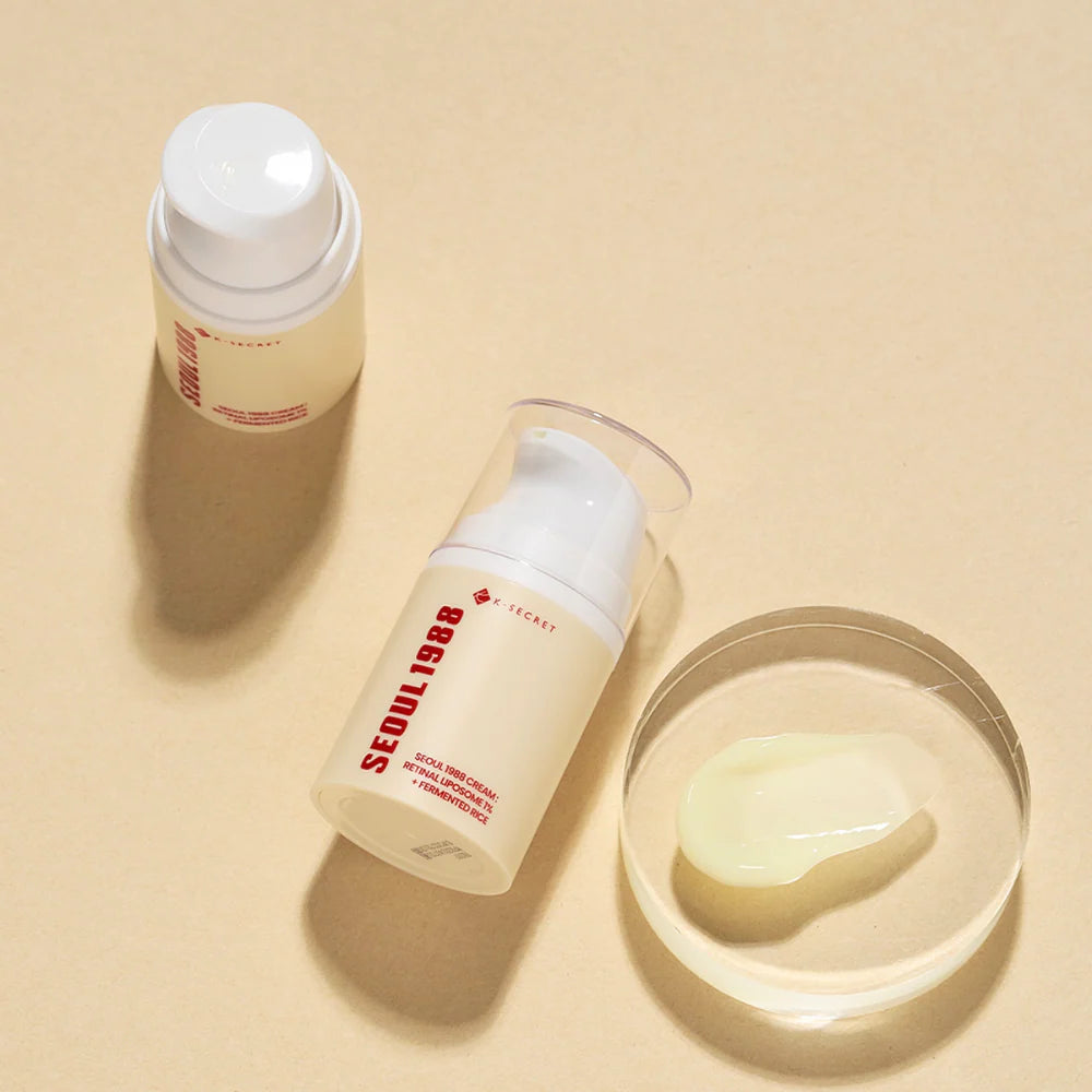 KSECRET - Retinal Liposome 1% + Fermented Rice 50ML | Crema antiedad con retinal y arroz fermentado