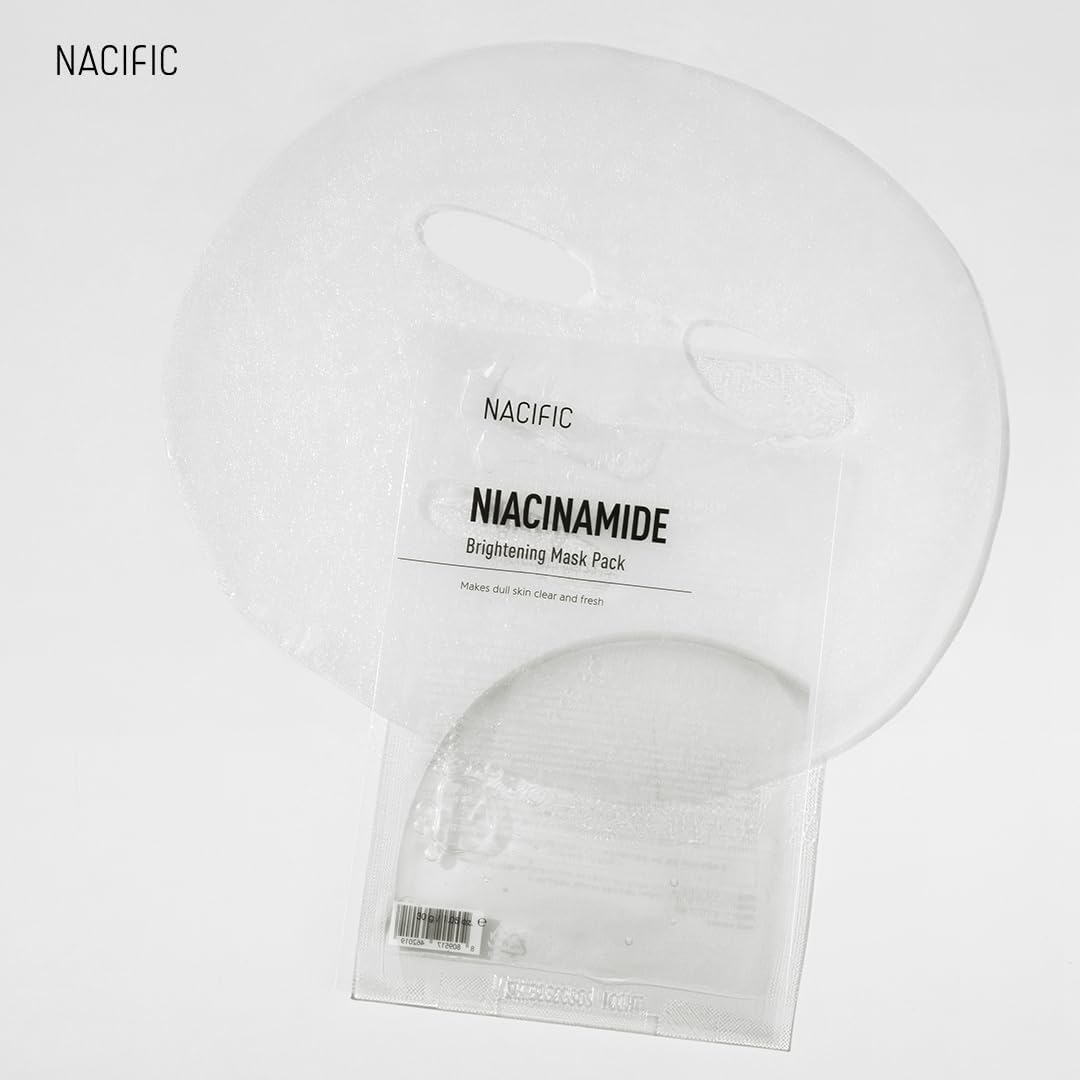 NACIFIC - Niacinamide Brightening Mask 1 pieza | Mascarilla Iiluminadora e hidratante