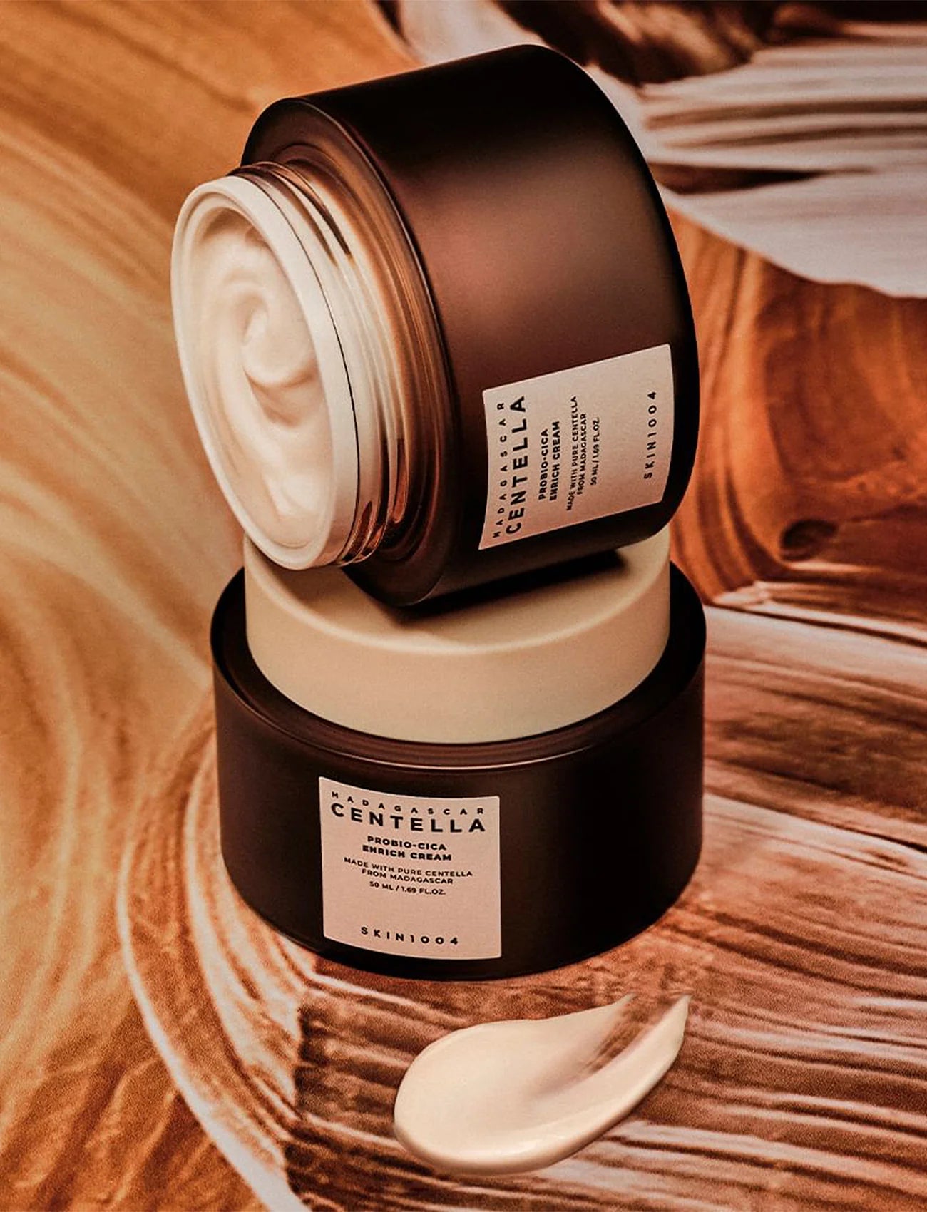 SKIN1004 - Madagascar Centella Probio-Cica Enrich Cream 50 ML | Crema hidratante antiedad y calmante