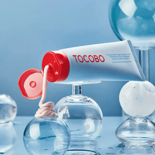TOCOBO - Coconut Clay Cleansing Foam 150 ML | Limpiador humectante y exfoliante