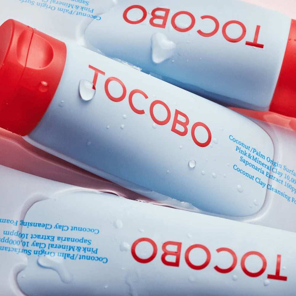 TOCOBO - Coconut Clay Cleansing Foam 150 ML | Limpiador humectante y exfoliante