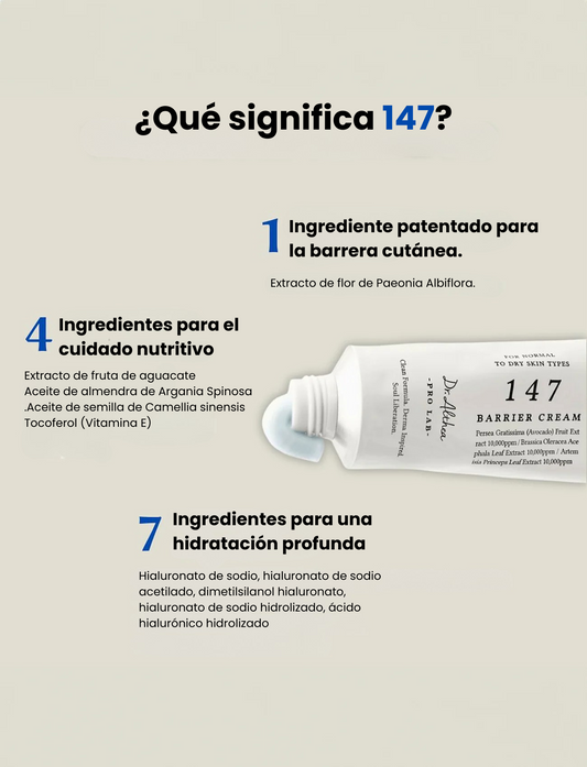 DR. ALTHEA - 147 Barrier Cream 50 ML | Crema reparadora y fortalecedora