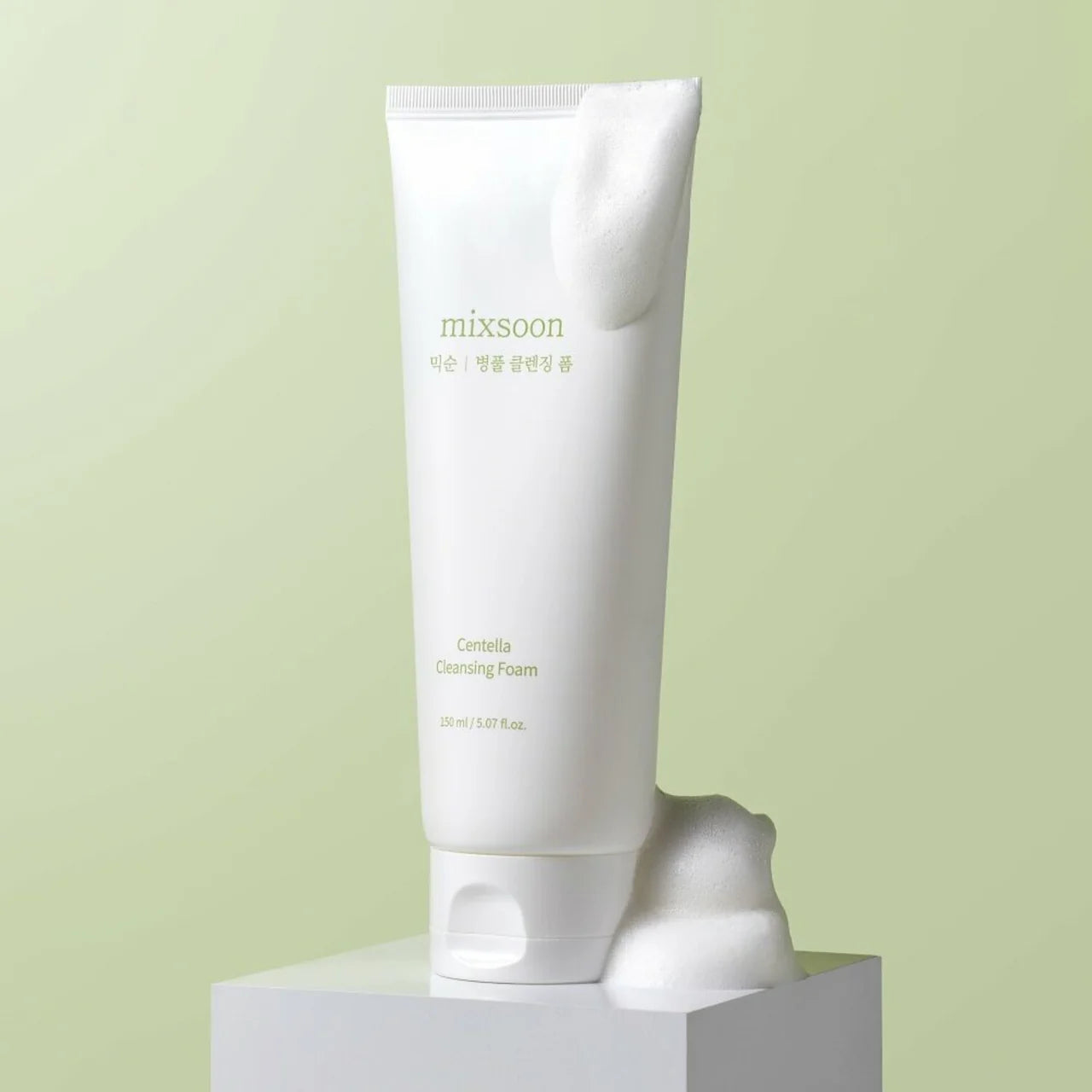 MIXSOON – Centella Cleansing Foam 150ML | Limpiador facial calmante con centella