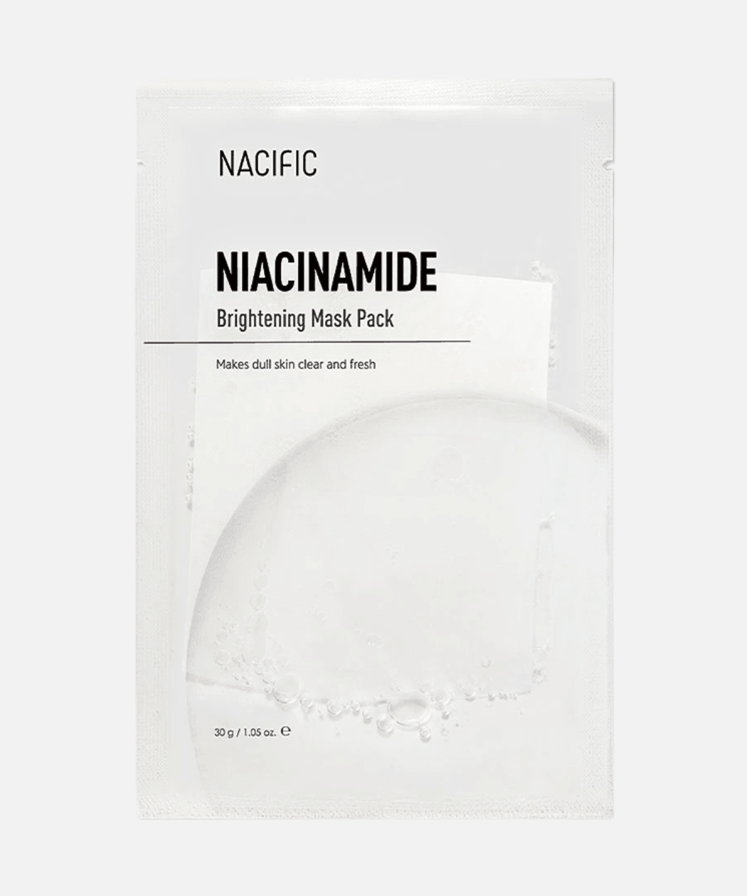 NACIFIC - Niacinamide Brightening Mask 1 pieza | Mascarilla Iiluminadora e hidratante