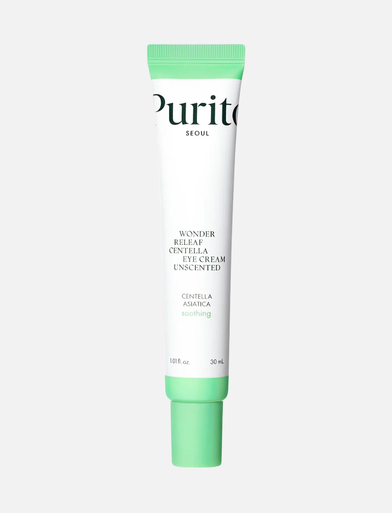 PURITO SEOUL - Wonder Releaf Centella Eye Cream Unscented 30 ML | Contorno de ojos calmante