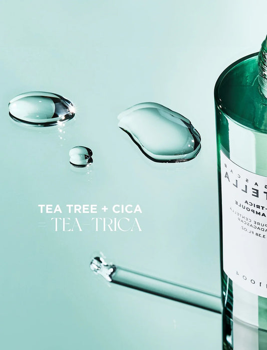 SKIN1004 - Madagascar Centella Tea-Trica Relief Ampoule 30ML y 100 ML | Suero para piel grasa y antiacné