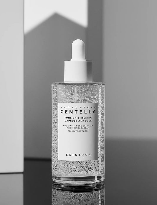 SKIN1004 - Madagascar Centella Tone Brightening Capsule Ampoule 30 ML y 100 ML | Ampolleta hidratante unificadora de tono