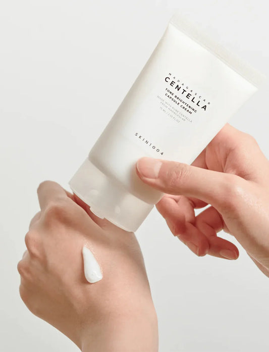 SKIN1004 - Tone Brightening Capsule Cream 75 ML | Crema hidratante iluminadora