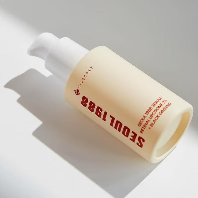 KSECRET - Seoul 1988 Retinal Liposome 2% + Black Ginseng Serum 30ML | Suero antiedad y reafirmante con retinal