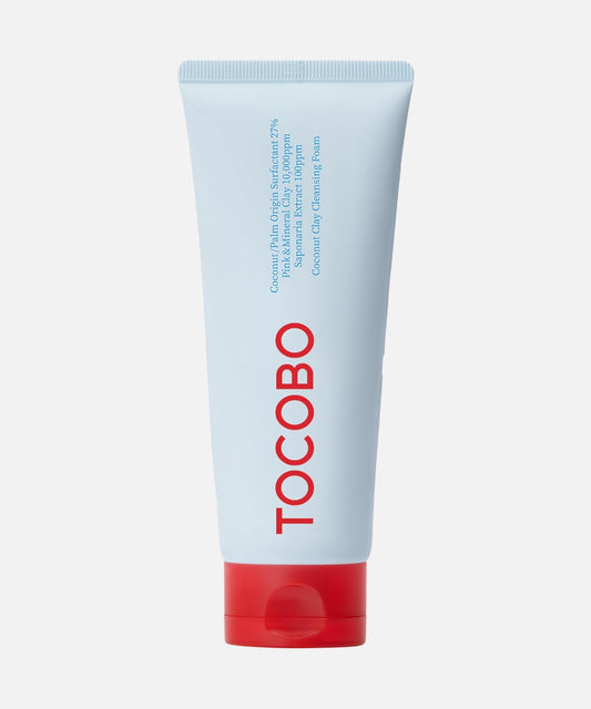 TOCOBO - Coconut Clay Cleansing Foam 150 ML | Limpiador humectante y exfoliante