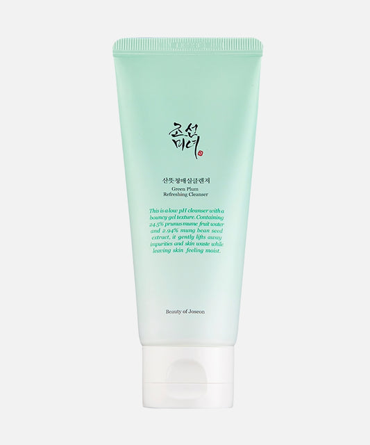 BEAUTY OF JOSEON - Green Plum Refreshing Cleanser 100 ML | Limpiador facial suave