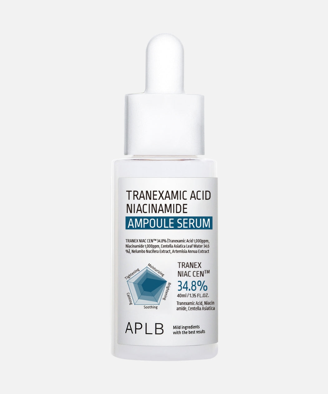 APLB - Tranexamic Acid Niacinamide Ampoule Serum 40 ML | Suero antimanchas e iluminador