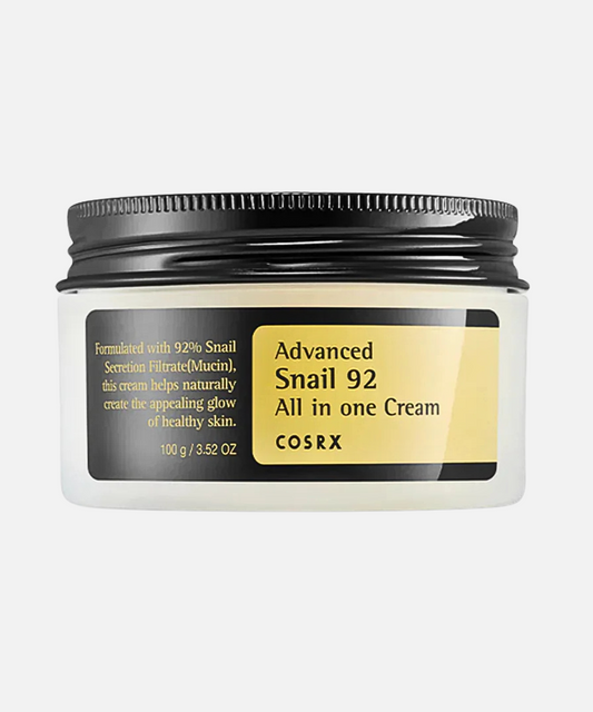 COSRX - Advanced Snail 92 All In One Cream 100 GR | Crema hidratante reparadora