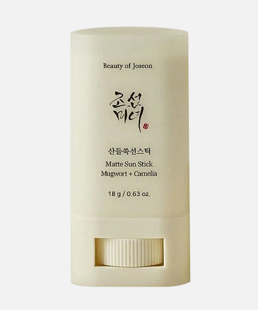 BEAUTY OF JOSEON - Matte Sun Stick Mugwort + Camelia 18G | Protector solar en barra