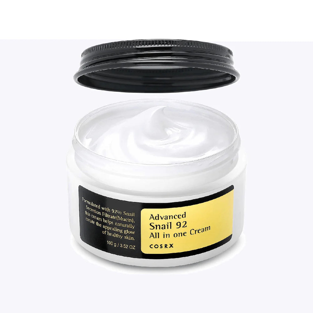 COSRX - Advanced Snail 92 All In One Cream 100 GR | Crema hidratante reparadora
