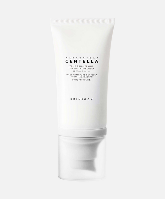 SKIN1004 - Madagascar Centella Tone Brightening Tone Up Sunscreen SPF50+ PA++++ 50 ML | Protector solar iluminador y aclarante