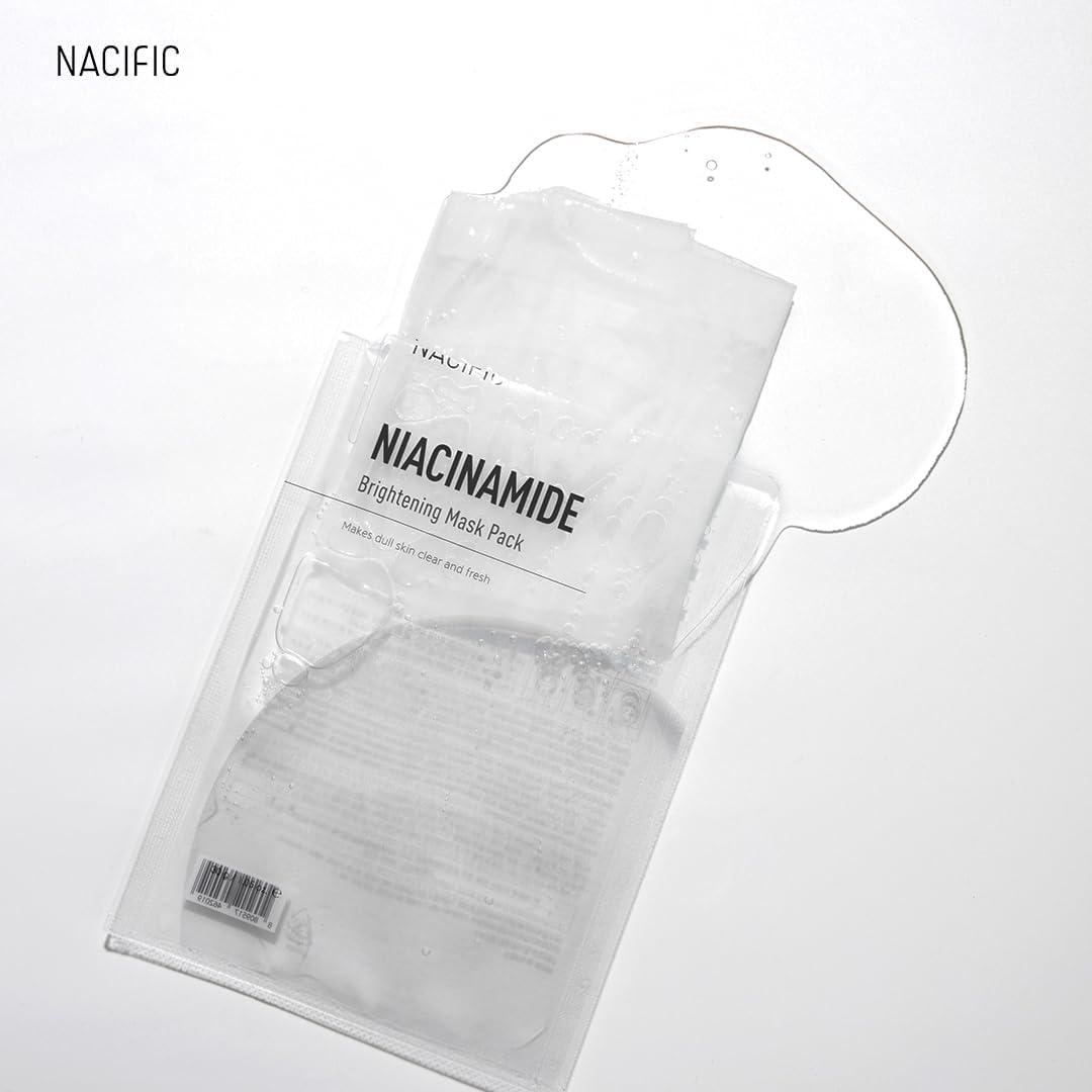 NACIFIC - Niacinamide Brightening Mask 1 pieza | Mascarilla Iiluminadora e hidratante