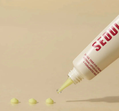 KSECRET Seoul 1988 Eye Cream: Retinal Liposome 4% + Fermented Bean 30ML | Contorno de ojos antiedad e iluminador