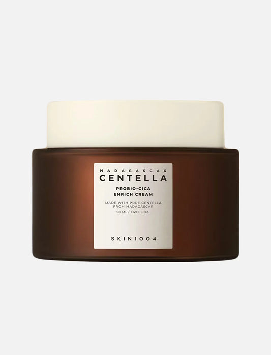SKIN1004 - Madagascar Centella Probio-Cica Enrich Cream 50 ML | Crema hidratante antiedad y calmante