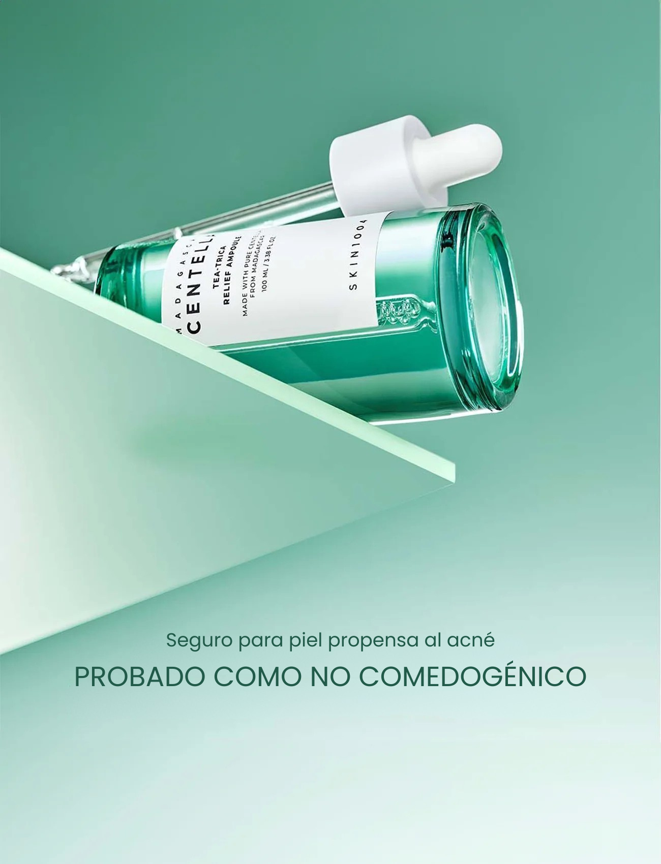 SKIN1004 - Madagascar Centella Tea-Trica Relief Ampoule 30ML y 100 ML | Suero para piel grasa y antiacné
