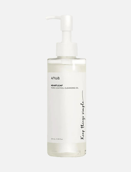 ANUA - Heartleaf Pore Control Cleansing Oil 200 ML | Limpiador facial control grasa