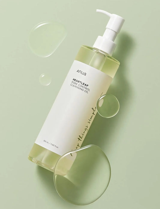 ANUA - Heartleaf Pore Control Cleansing Oil 200 ML | Limpiador facial control grasa