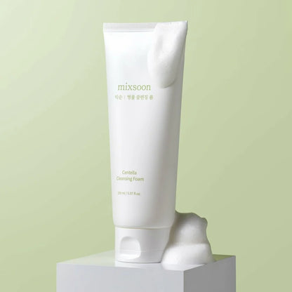 MIXSOON – Centella Cleansing Foam 150ML | Limpiador facial calmante con centella
