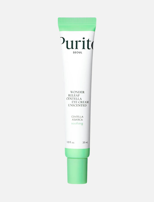 PURITO SEOUL - Wonder Releaf Centella Eye Cream Unscented 30 ML | Contorno de ojos calmante