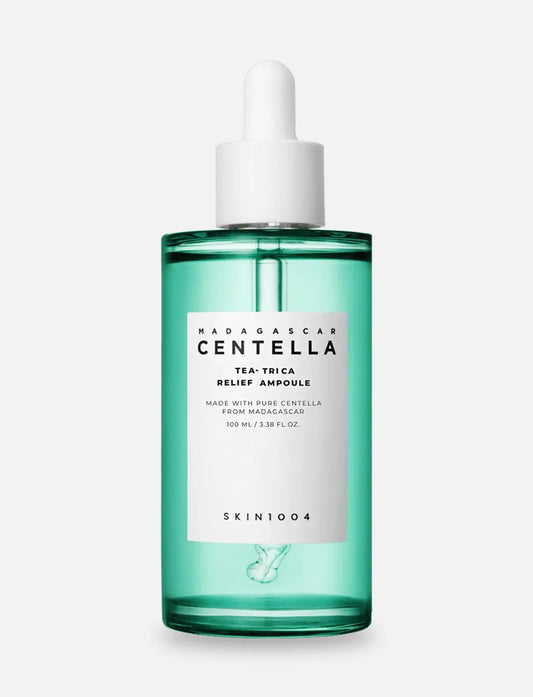 SKIN1004 - Madagascar Centella Tea-Trica Relief Ampoule 30ML y 100 ML | Suero para piel grasa y antiacné