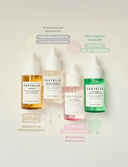 SKIN1004 - Madagascar Centella Ampoule Kit 4 PCS | Kit sueros