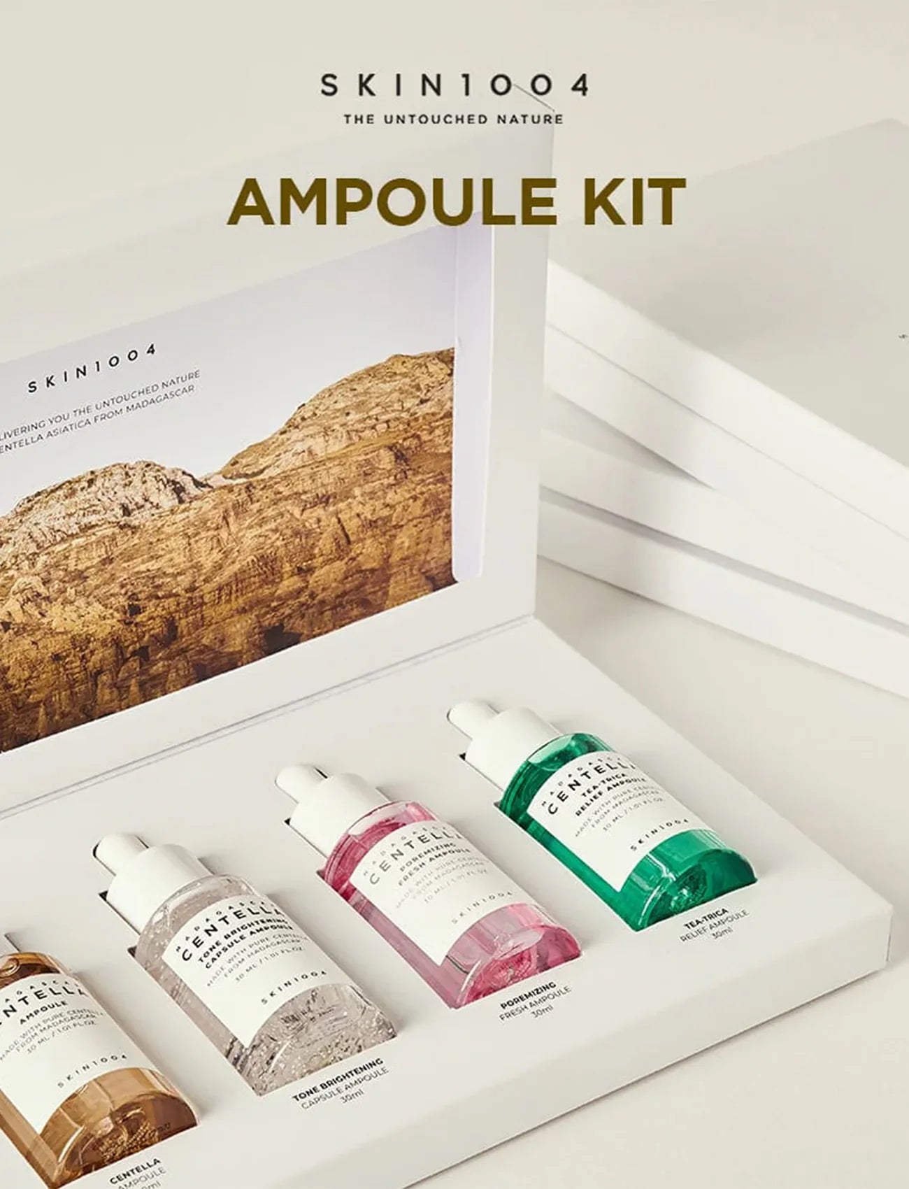 SKIN1004 - Madagascar Centella Ampoule Kit 4 PCS | Kit sueros