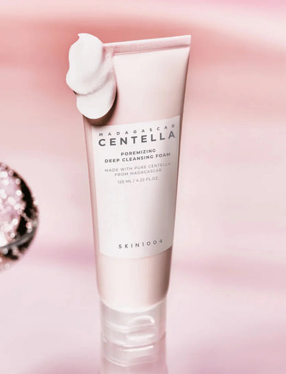 SKIN1004 - Madagascar Centella Poremizing Deep Cleansing Foam 125 ML | Limpiador control de grasa y minimiza poros