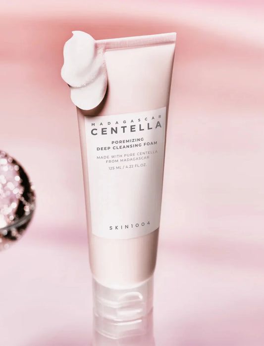 SKIN1004 - Madagascar Centella Poremizing Deep Cleansing Foam 125 ML | Limpiador control de grasa y minimiza poros