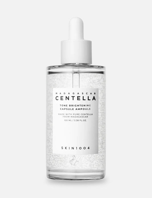 SKIN1004 - Madagascar Centella Tone Brightening Capsule Ampoule 30 ML y 100 ML | Ampolleta hidratante unificadora de tono
